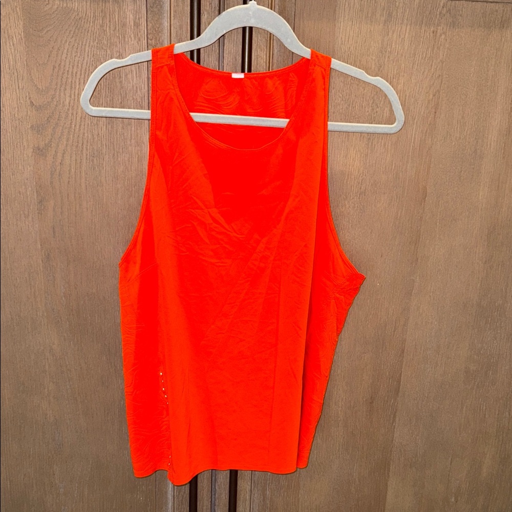 Lululemon Athletica Bright Orange Tank Top